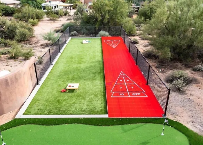 Desert Hideaway Shuffleboard Court Golf Billiards * Scottsdale